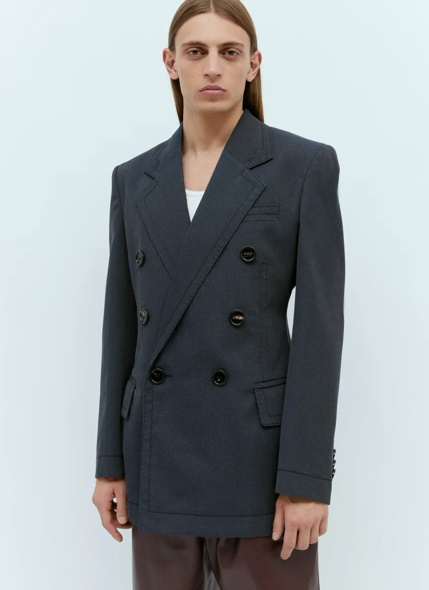 Wool Twill Blazer