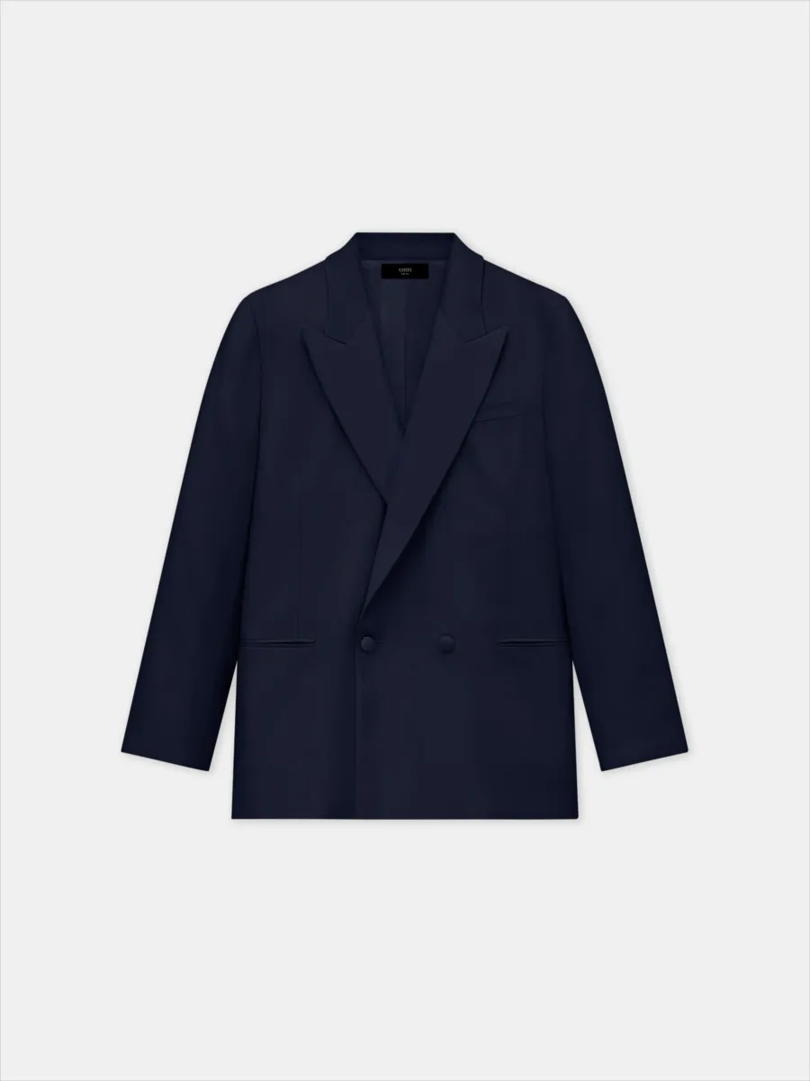 MA DOUBLE-BREASTED BLAZER - Dark Blue