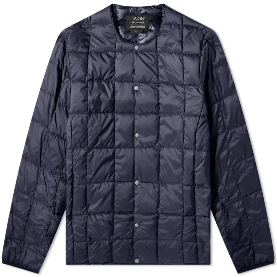 Crew Neck Down Jacket