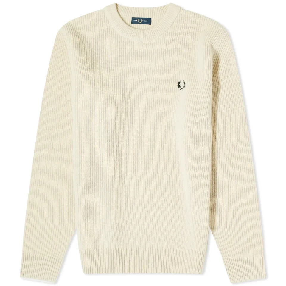 Textured Lambswool Jumper