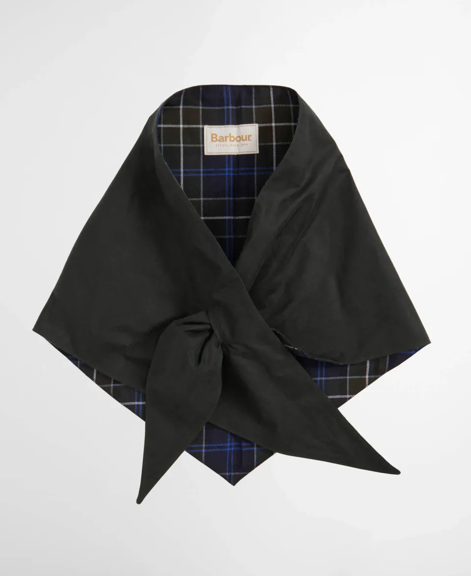 x ARKET Fairgame Waxed Head Scarf