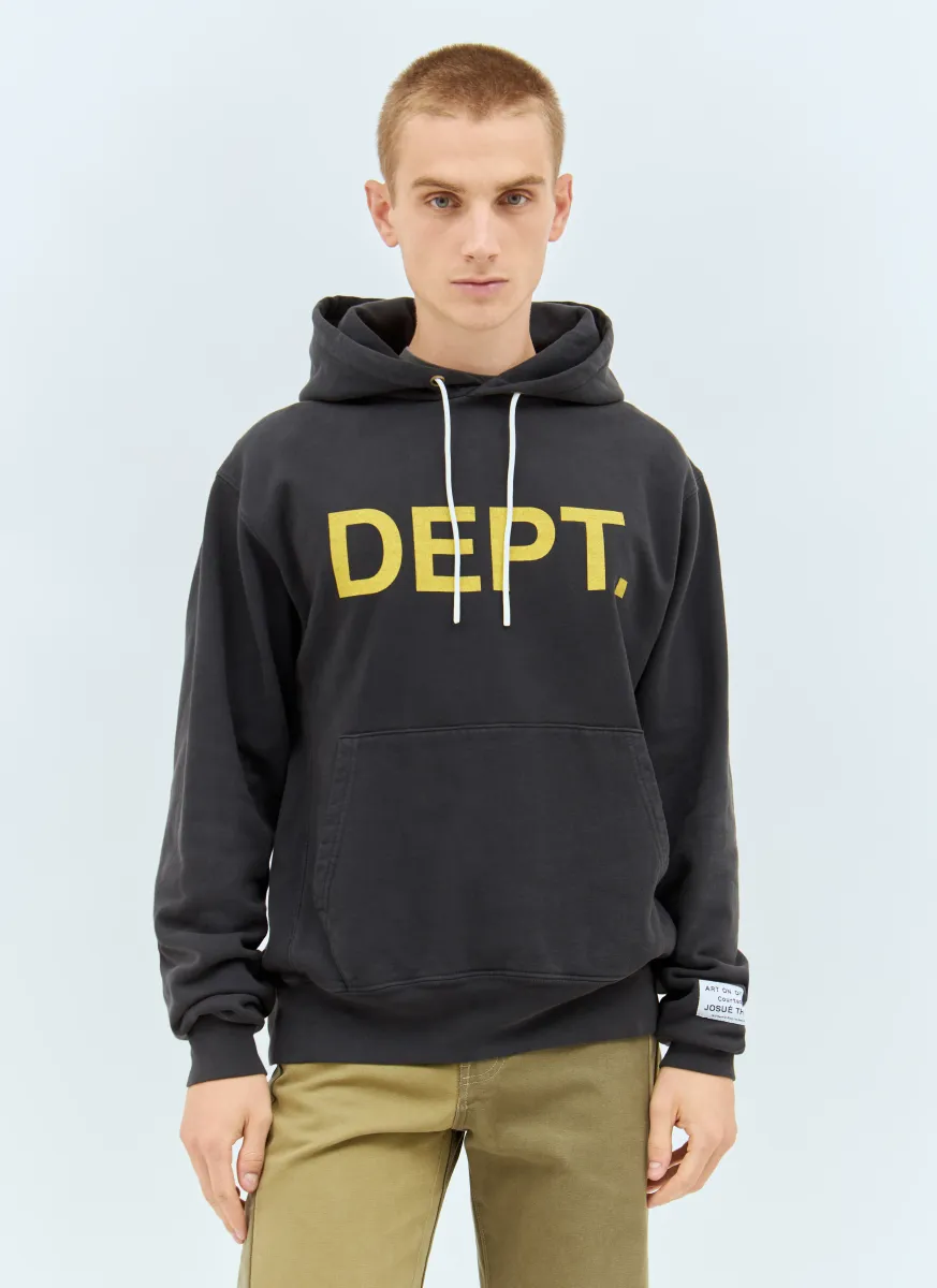 Logo Print Hooded Sweatshirt