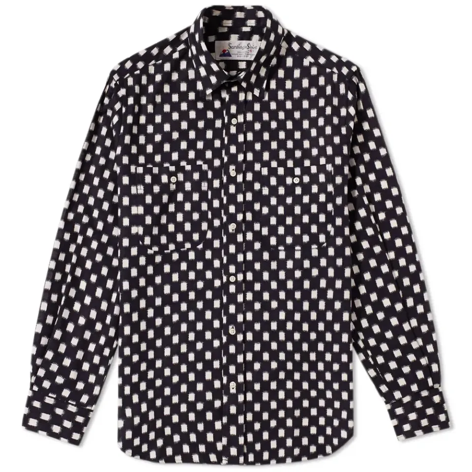 Santiago Shirt by Gitman Vintage Copo De Nieve Print Shirt