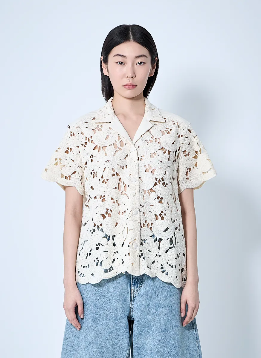 Short Sleeve Button-Down Shirt