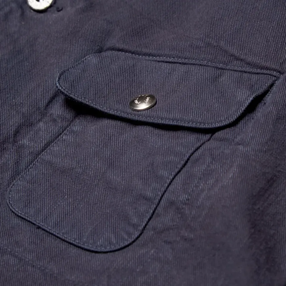 Italian Twill Utility Pocket Coverall Jacket