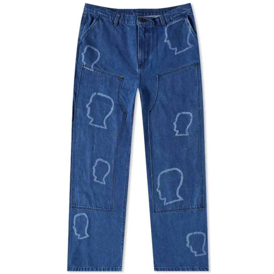 Logohead Denim Double Knee Utility Pant
