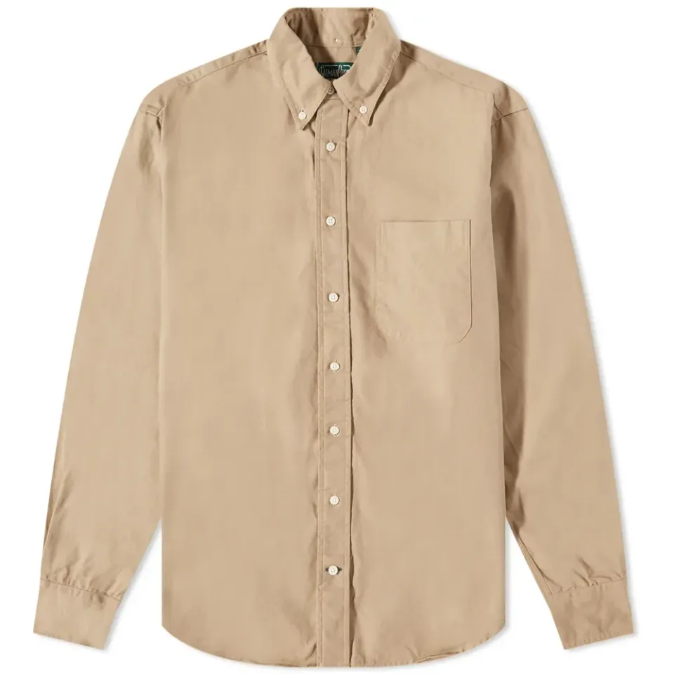 Button Down Overdyed Oxford Shirt