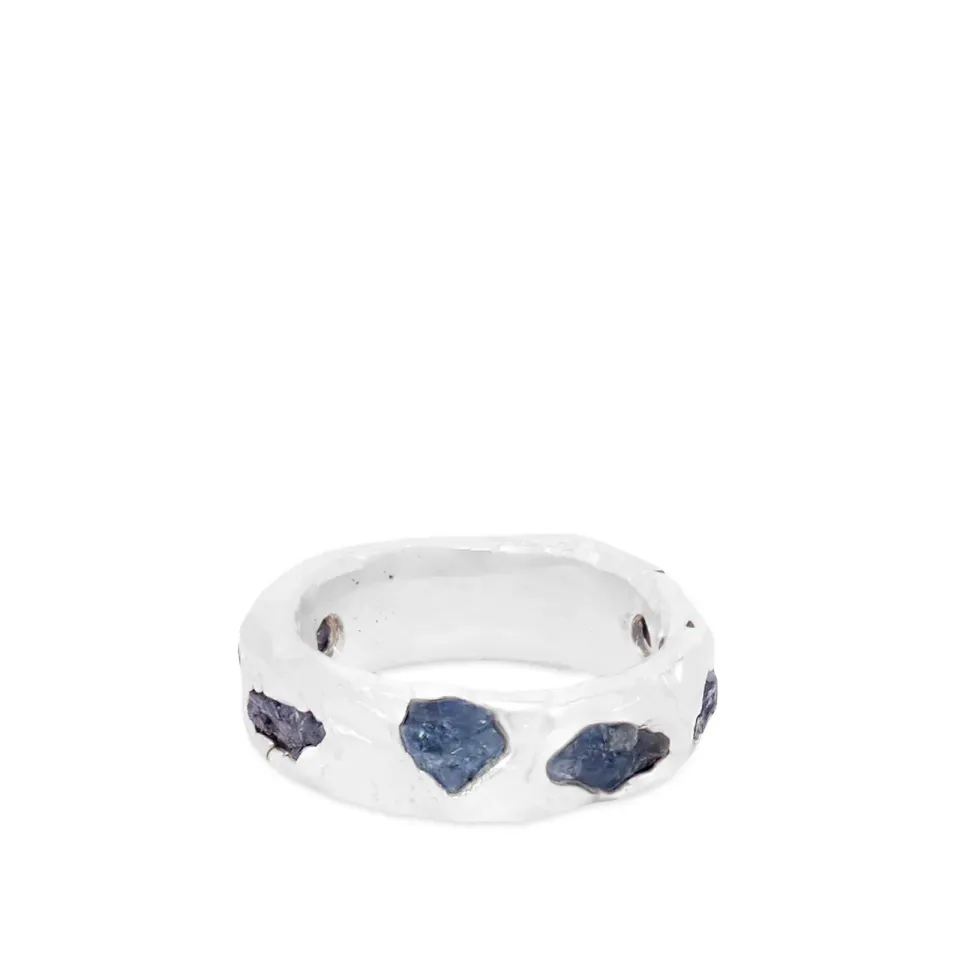 Sapphire Scatter Band Ring