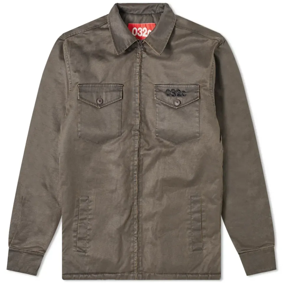 Wax Military Shirt Jacket