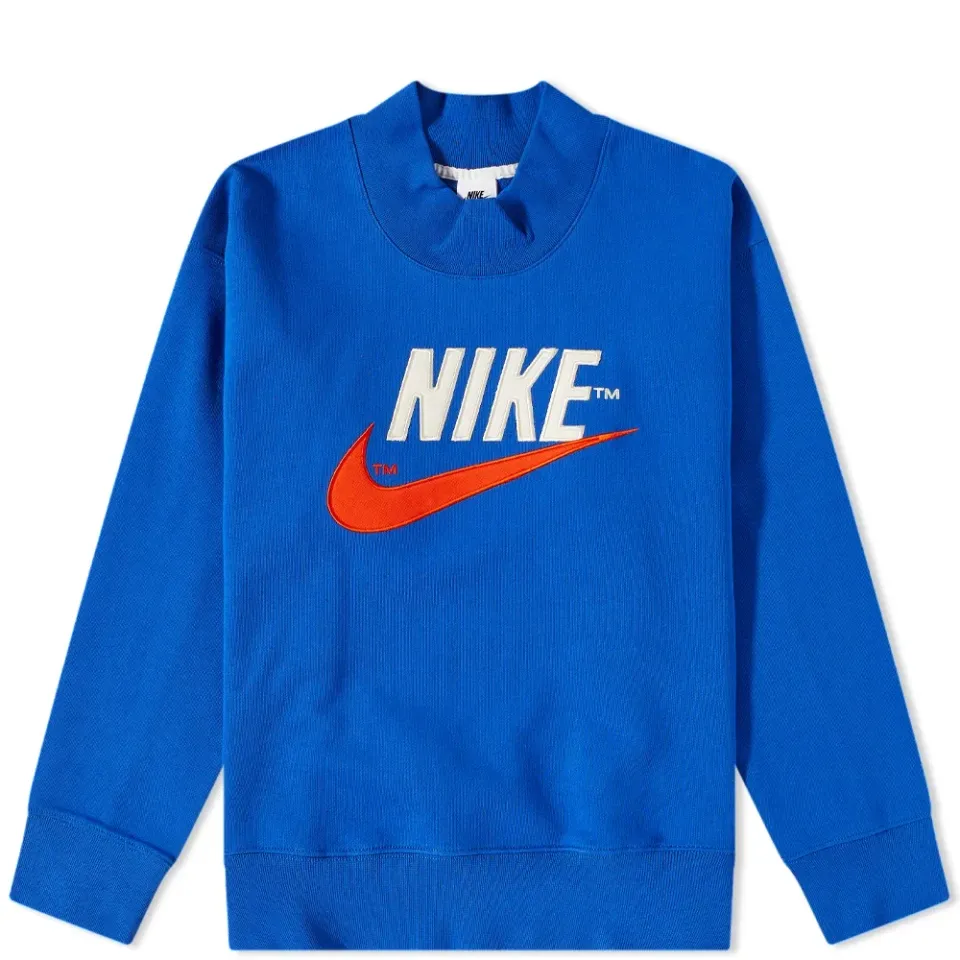 Nike Retro Logo Mockneck Sweat