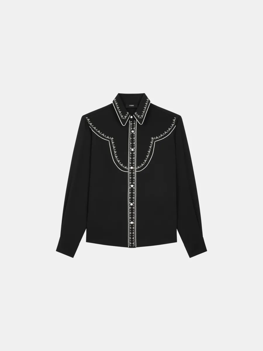 WESTERN CLUB SHIRT - Black
