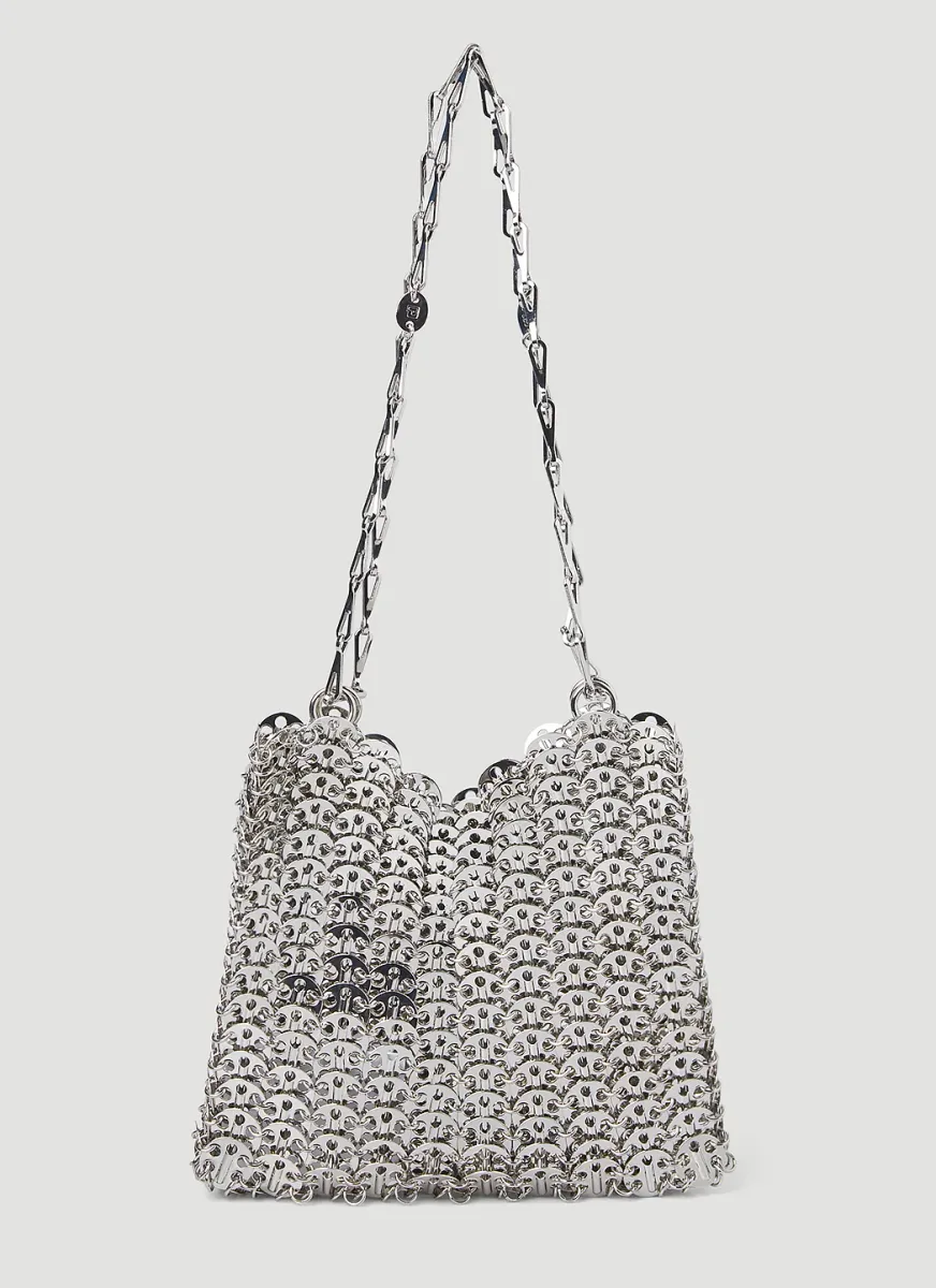 1969 Metallic Disc Shoulder Bag