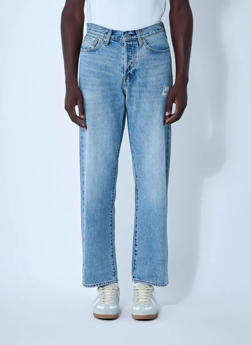 Logo Motif Denim Jeans