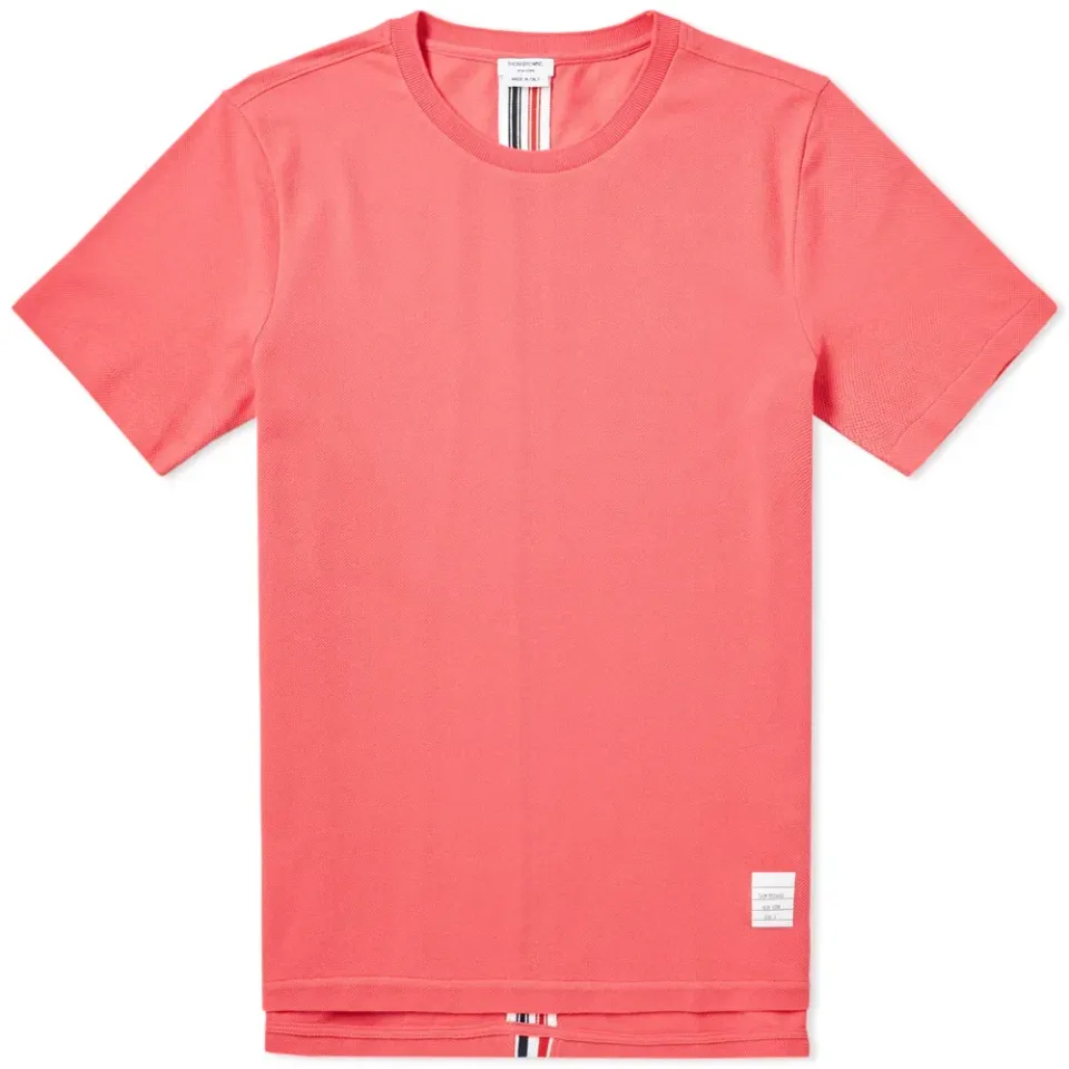 Back Stripe Pique Tee