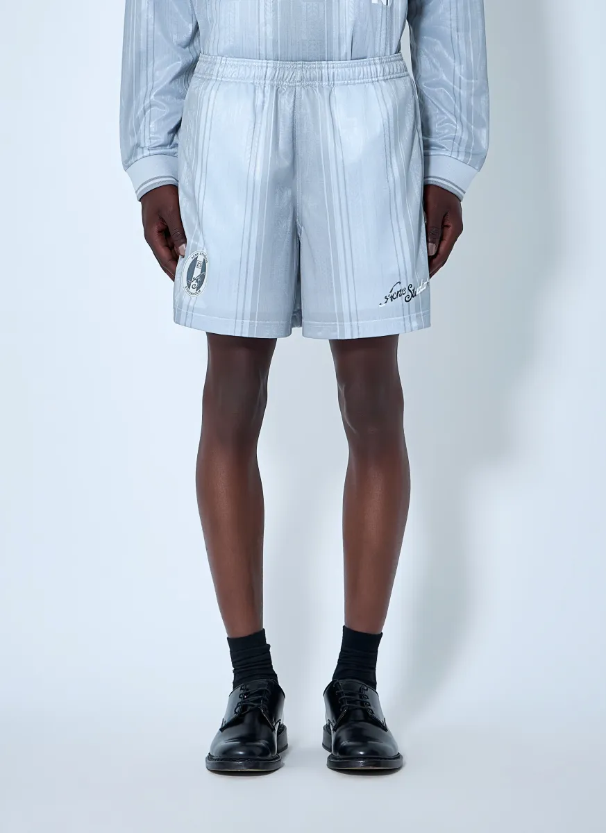 Striped Elasticated Shorts
