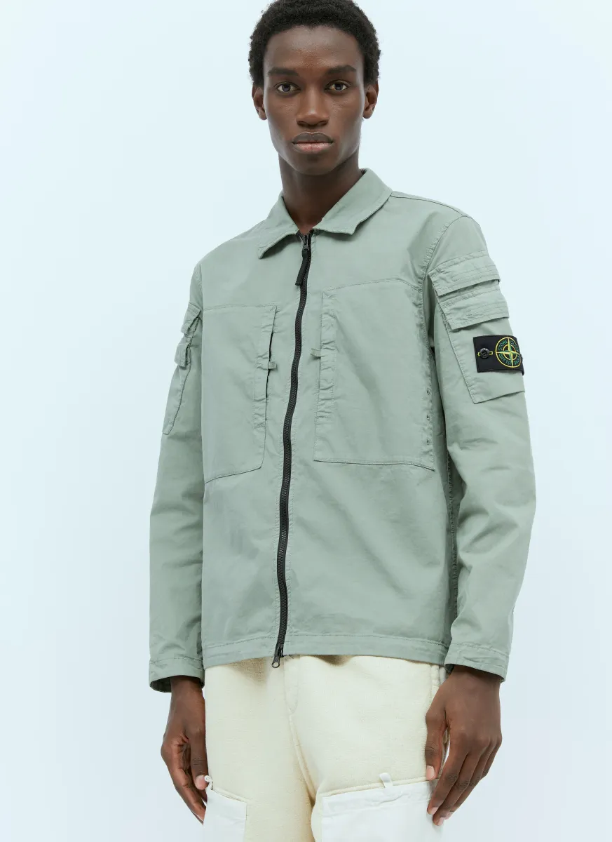 Logo Patch Overshirt