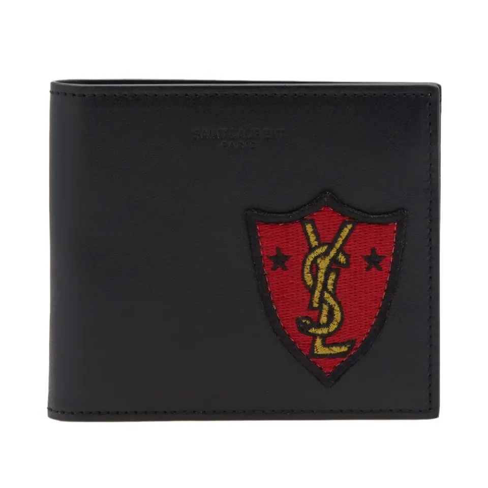 Multi Patch Billfold Wallet