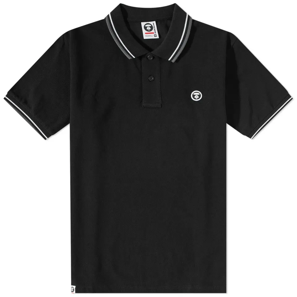 AAPE Now Embroidered Badge Polo