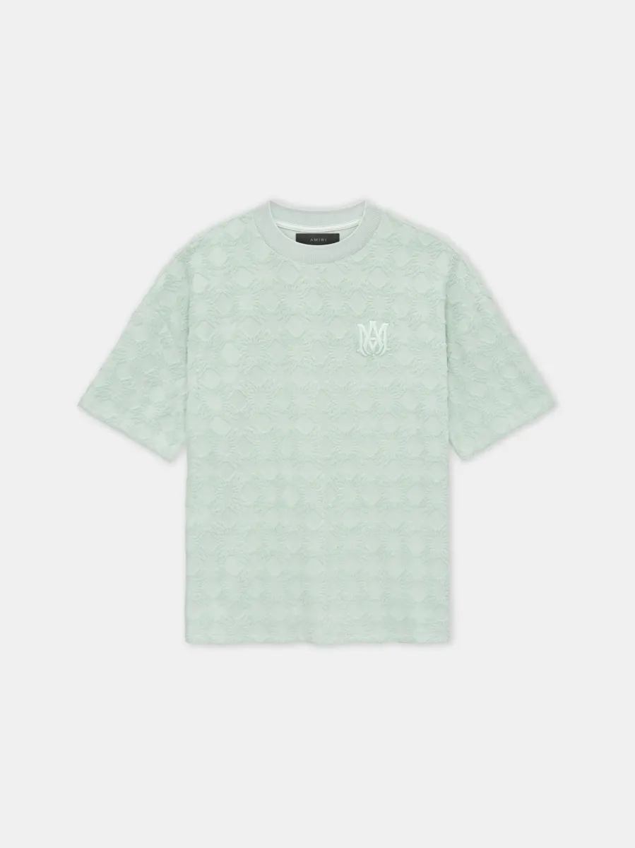 MA QUAD TOWELING OVERSIZED TEE - Pale Mint