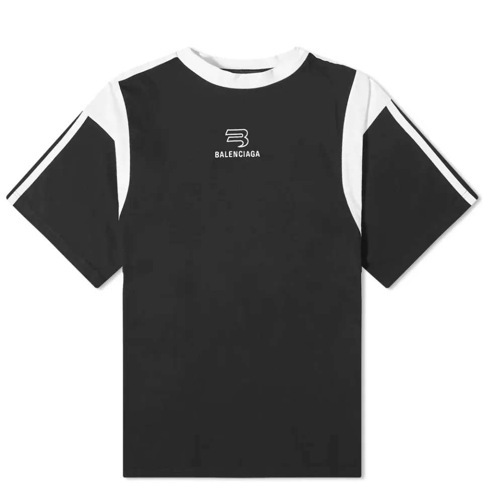 Boxy Sporty Logo T-Shirt
