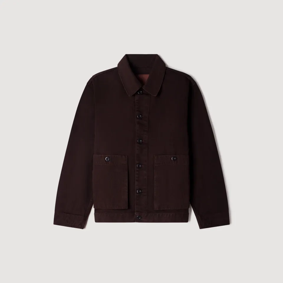 Denim worker jacket