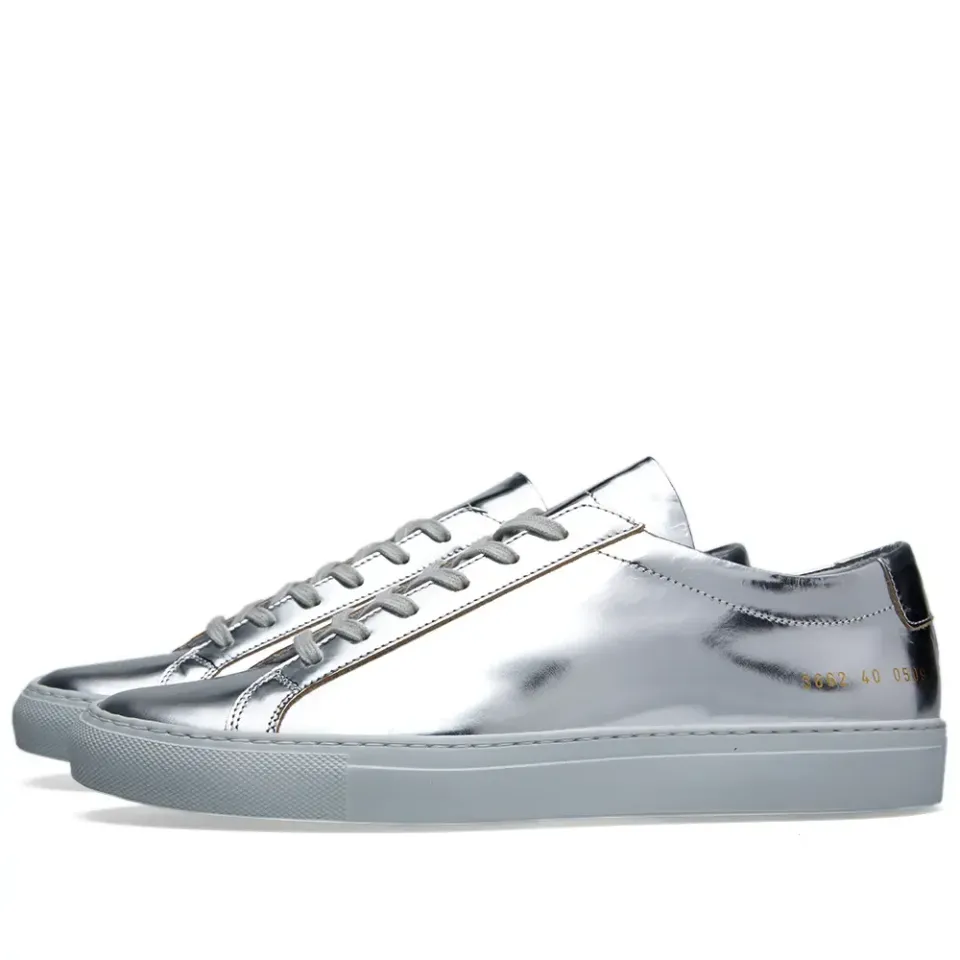 Achilles Low Foil White Sole