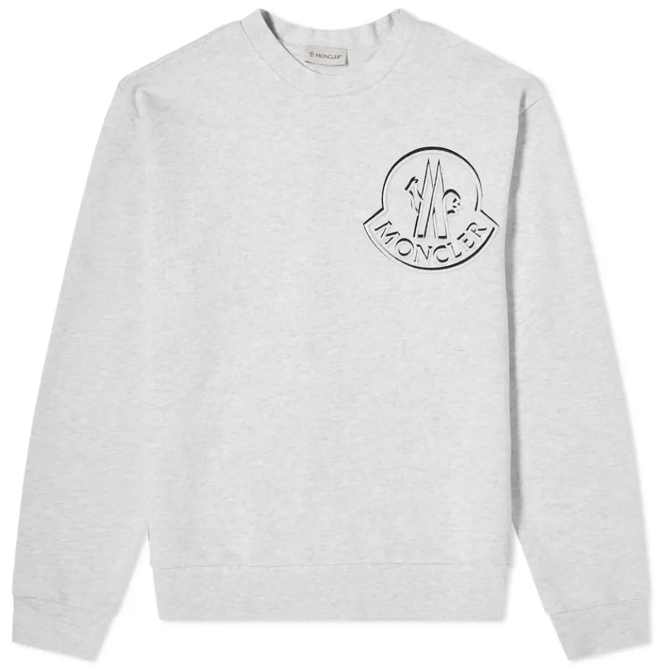 3D Patch Logo Crew Sweat