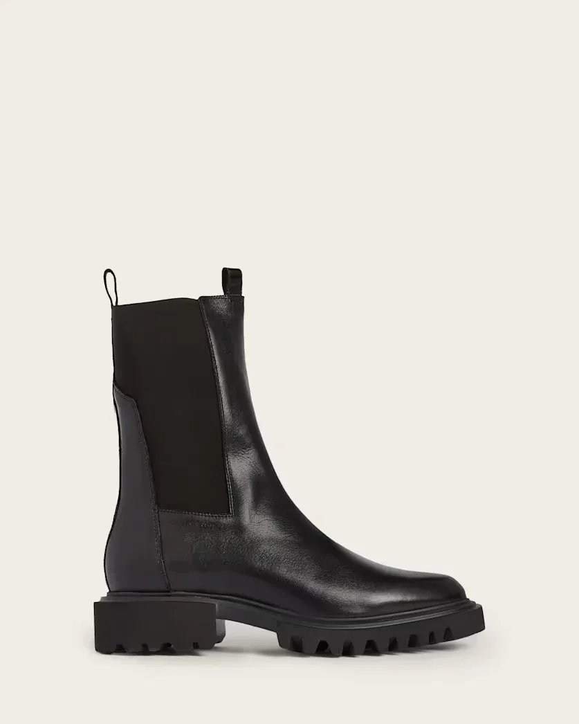 Hallie Leather Boots