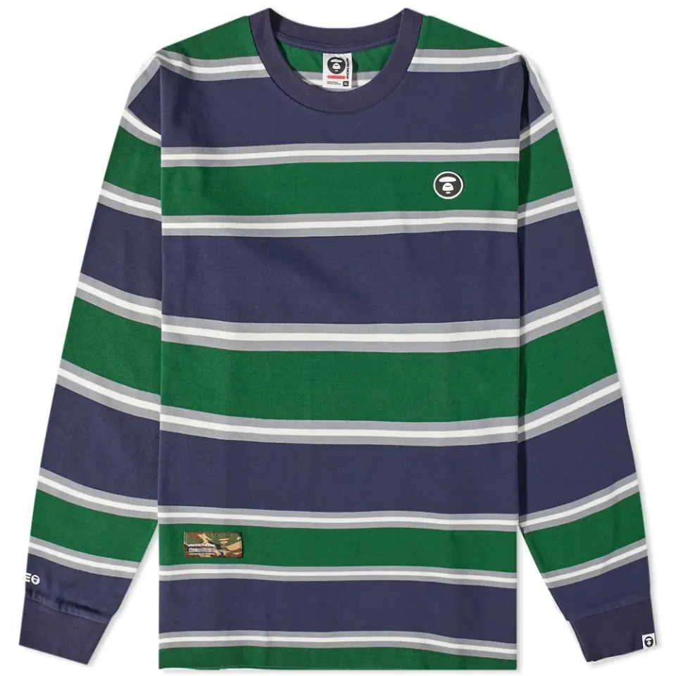 AAPE AAPE Now Stripe T-Shirt