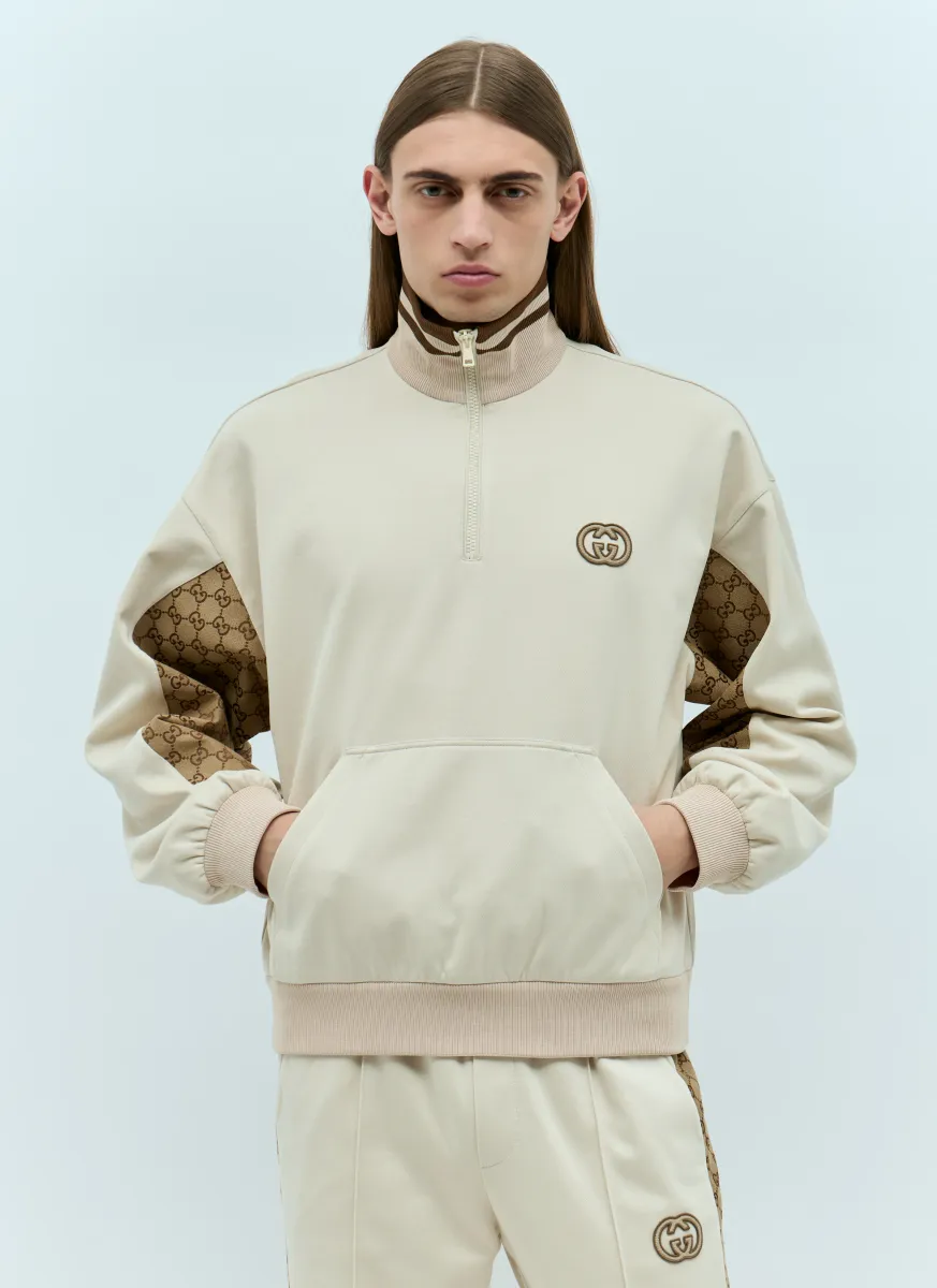 GG Half-Zip Sweatshirt