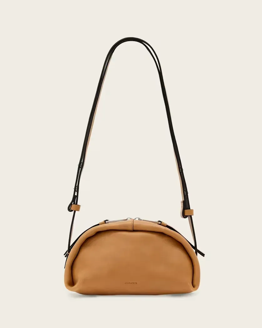 Rosalie Arc Leather Crossbody Bag