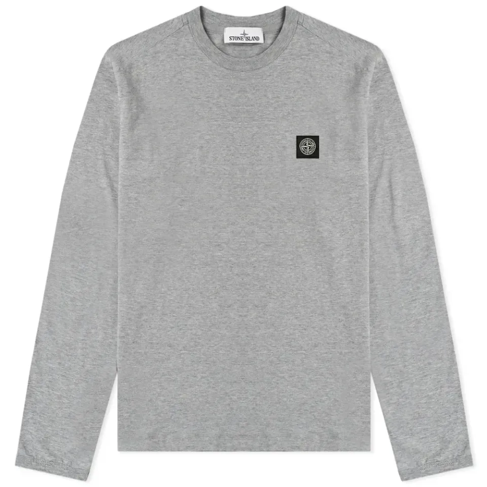 Long Sleeve Patch Logo Tee