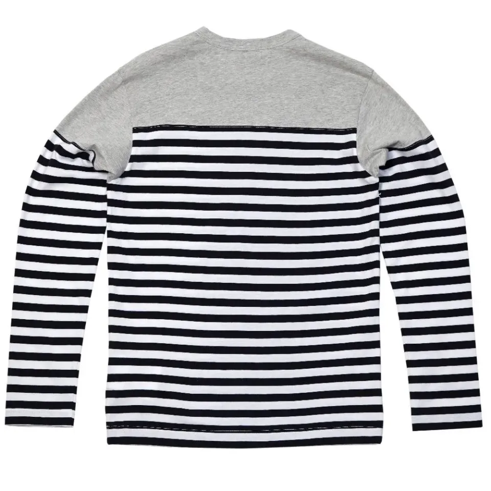 Comme des Garcons SHIRT Long Sleeve Border Stripe Tee