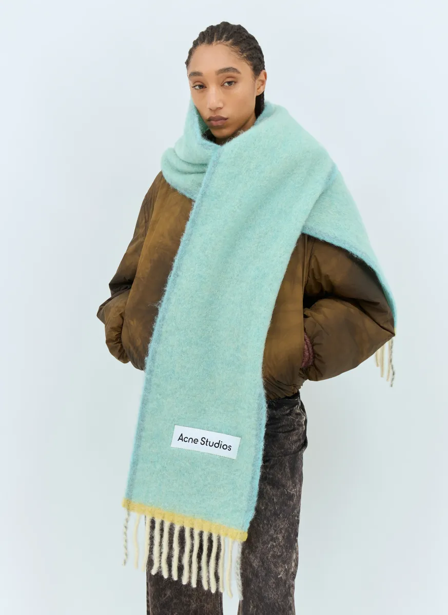 Wool Mohair Scarf