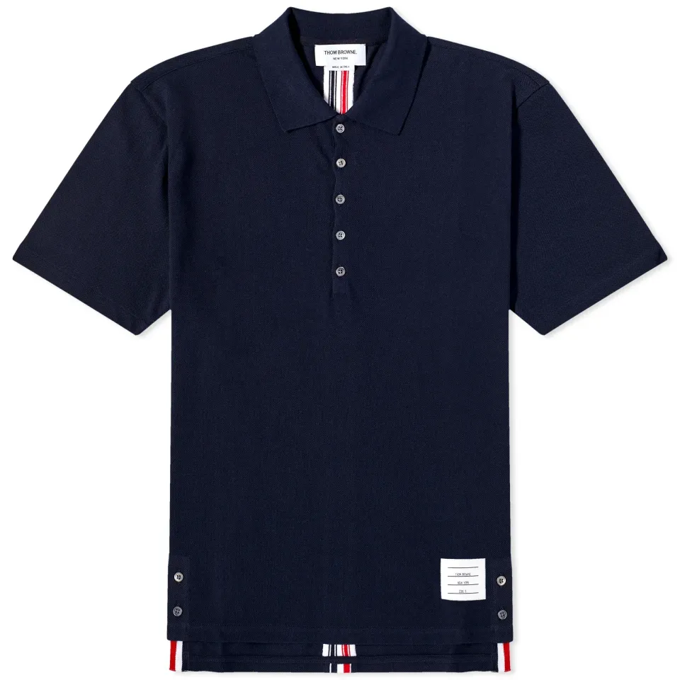 Back Stripe Relaxed Fit Polo