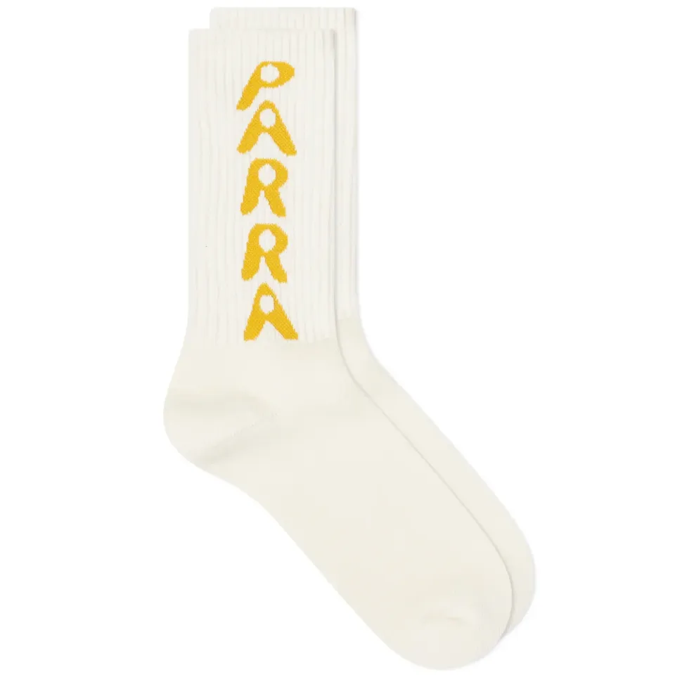 Hole Logo Socks