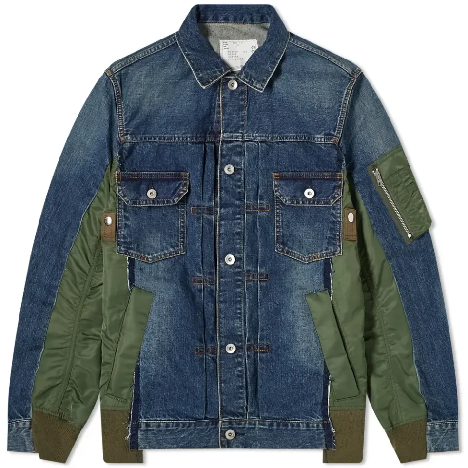 Denim x MA-1 Jacket