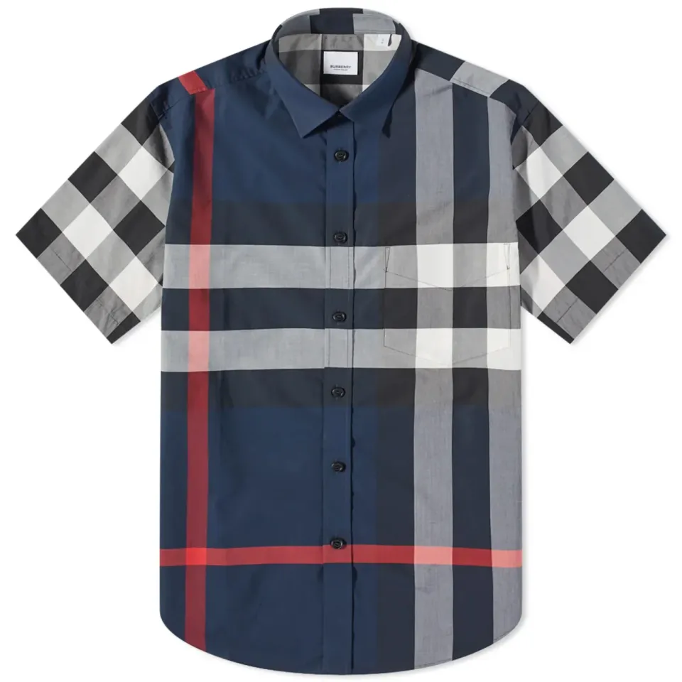 Short Sleeve Somerton Large Check Shirt