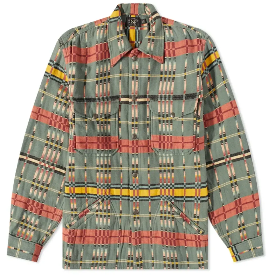 Brown Bear Multi Check Overshirt