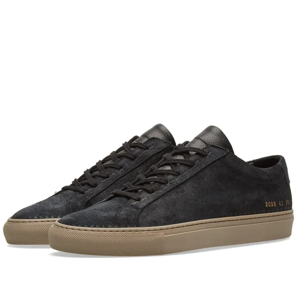 Achilles Low Waxed Suede
