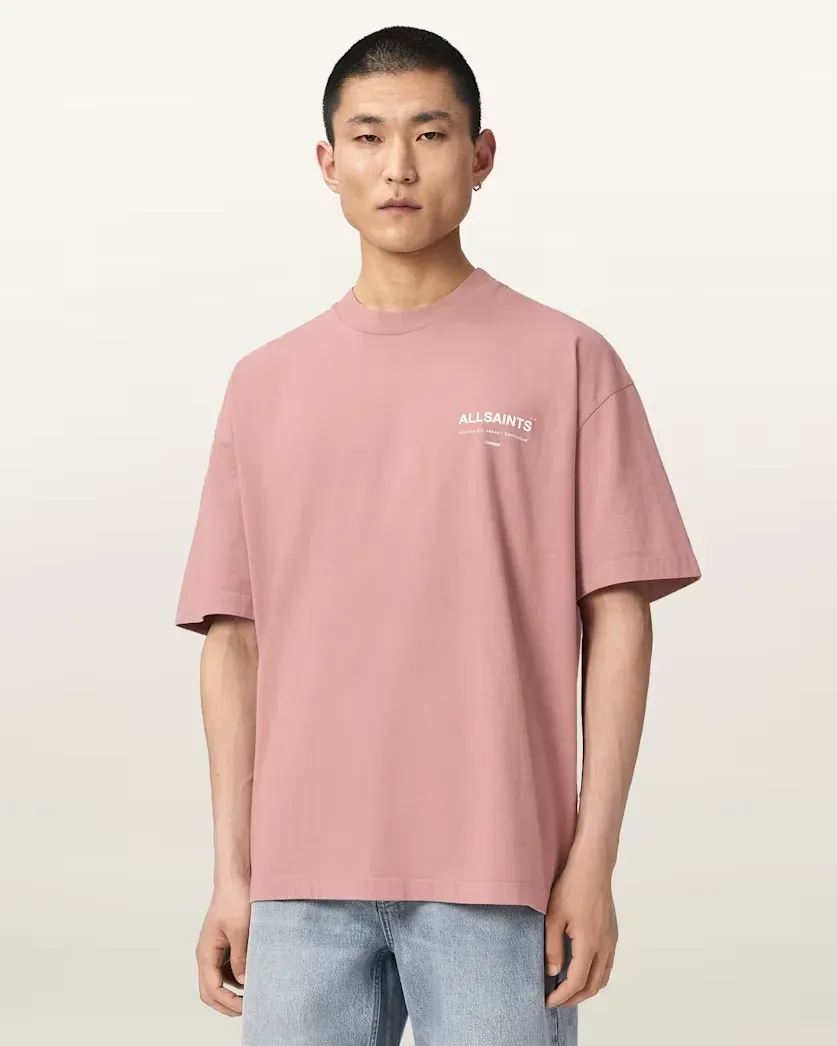 Backstage Short Sleeve Oversized Graphic T-Shirt