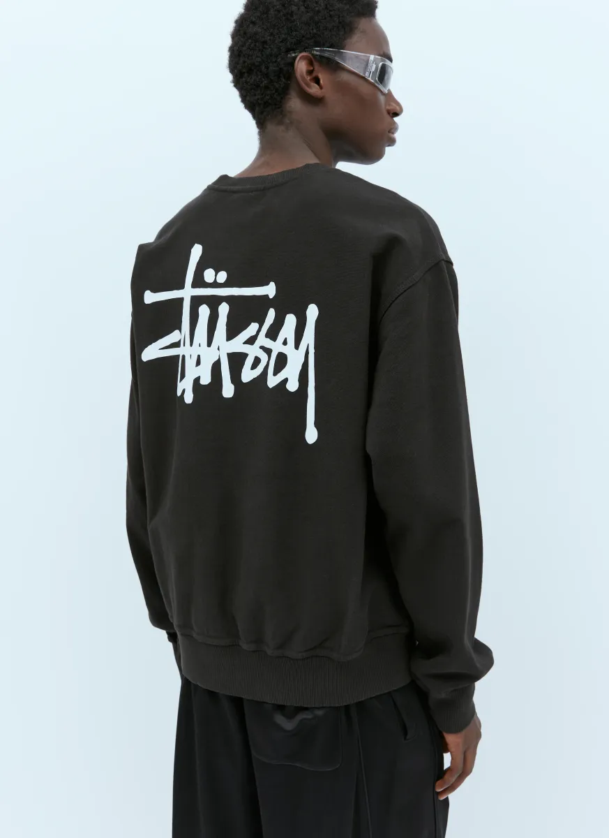 Basic Logo Print Sweatshirt