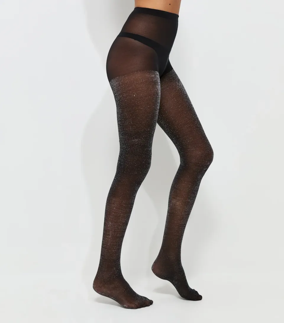 Black Sparkle Tights
