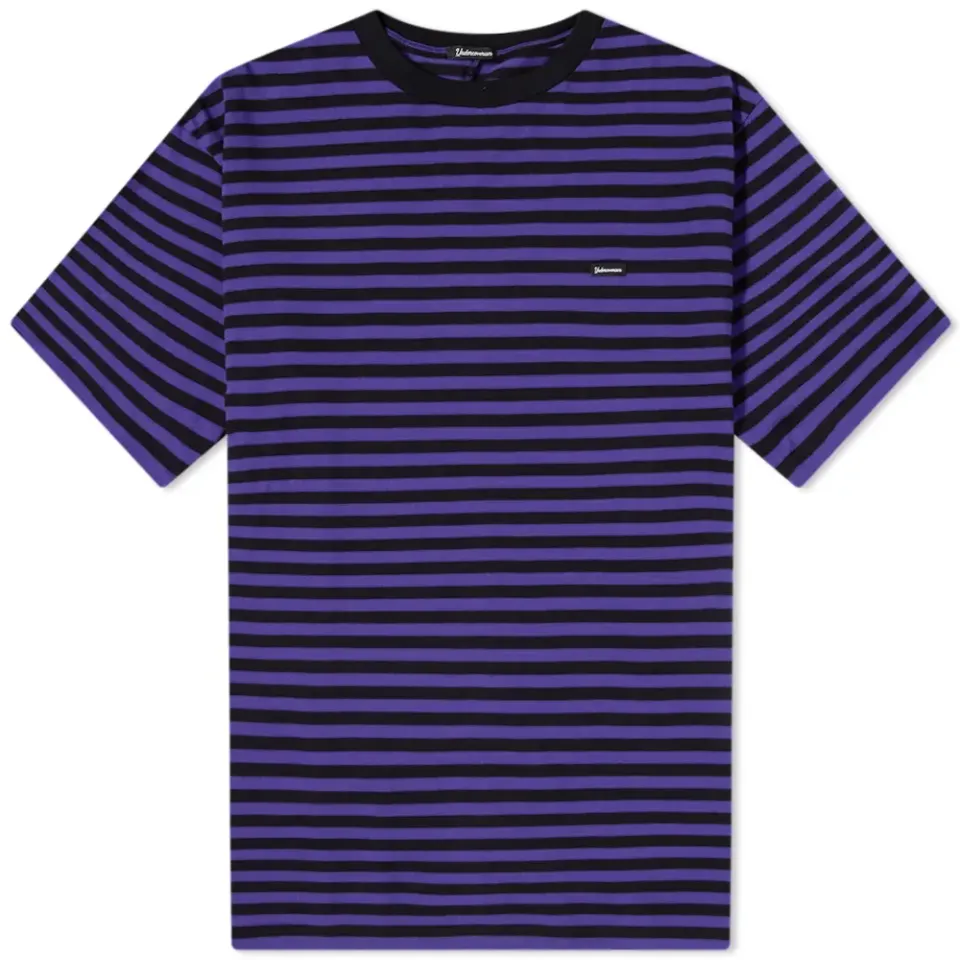 Back Detail Striped Oversized T-Shirt
