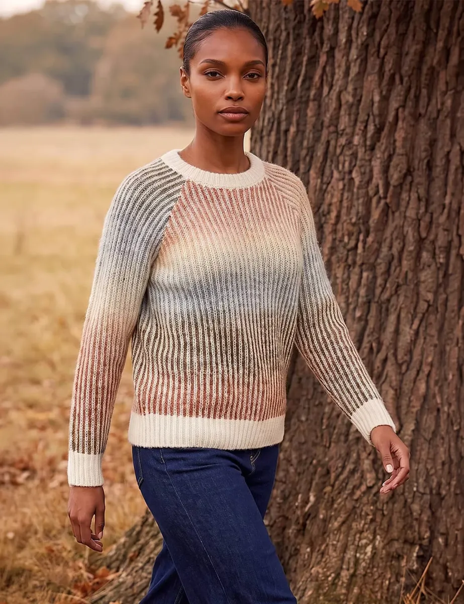 Space Dyed Jumper Multi