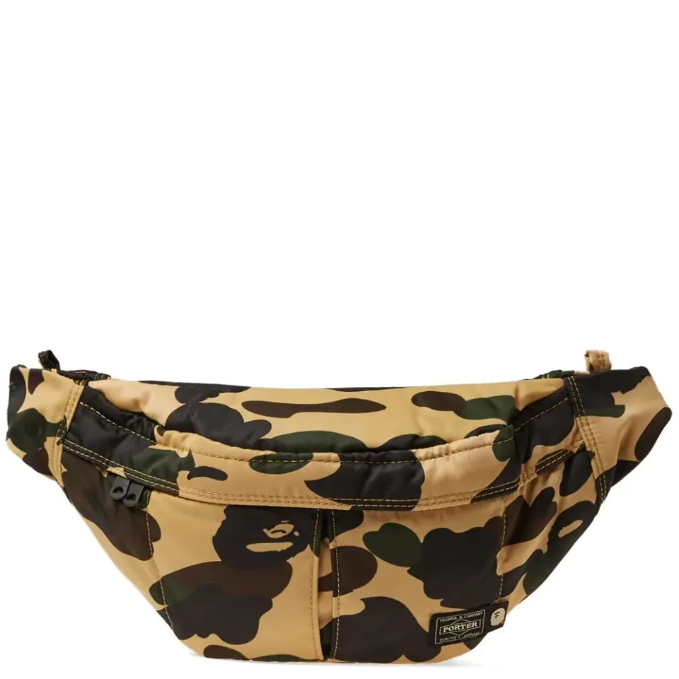 A Bathing Ape x Porter 1st Camo Waist Bag