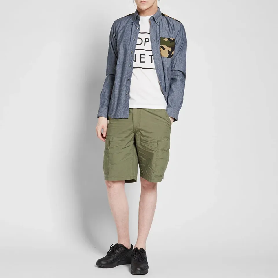 SOPHNET. Square Bar Logo Tee