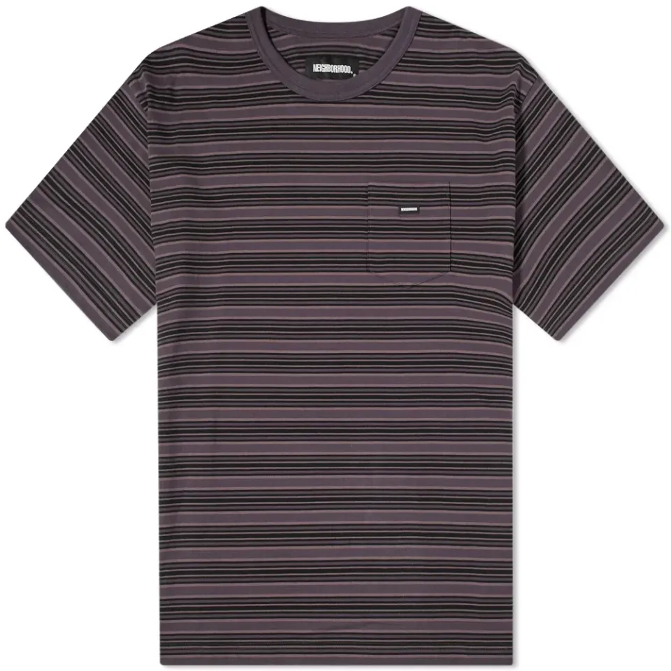 Bar Stripe Pocket T-Shirt