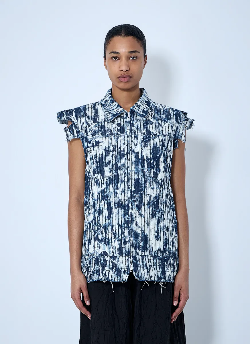 Sleeveless Blouson