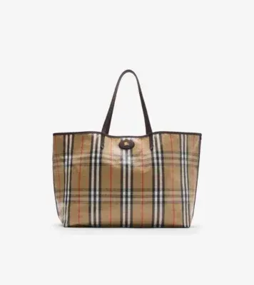 Large Highlands Tote in Sand beige - Women, Cotton, Linen